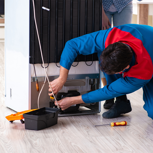 how much do you charge for refrigerator repair services in Basye